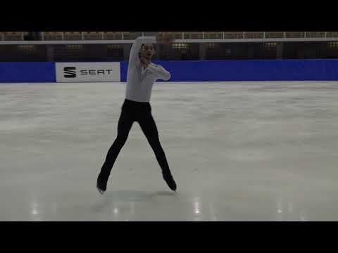1. Christmas Cup 2018: Mate Borocz (HUN) - Senior Men Free Skating
