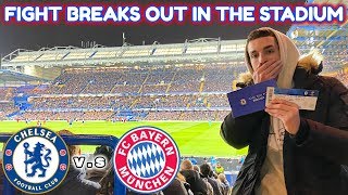 I FLEW ALL THE WAY TO LONDON TO WATCH A CHAMPIONS LEAGUE MATCH (FIGHT BREAKS OUT)
