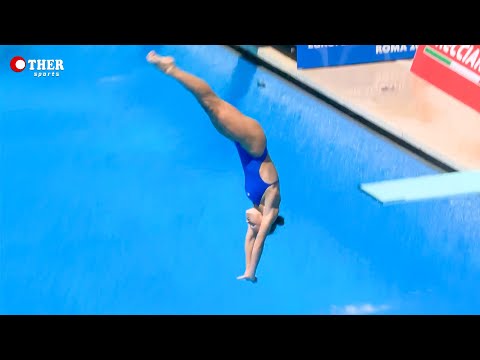 Helle TUXEN Best Dives in 1m Springboard Diving