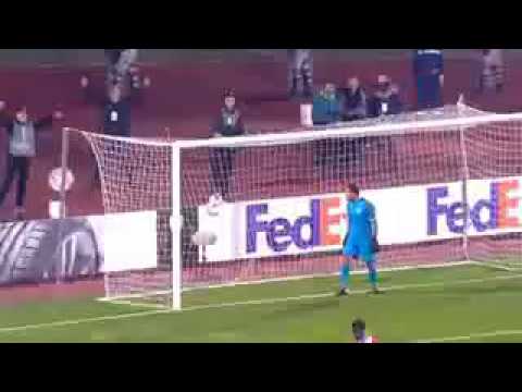 Partizan Beograd vs Skenderbeu // 39' Zoran Tosic Amazing Free Kick Goal 1 -0 HD (02/11/2017)
