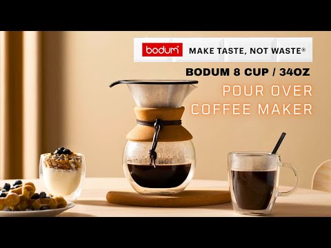 Bodum 8 Cup / 34oz Pour Over Coffee Maker | Bodum 34oz Pour Over Coffee Maker