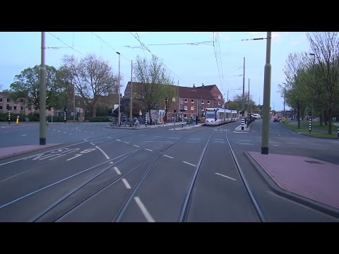 HTM tramlijn 1 Scheveningen Noorderstrand - Delft Tanthof via CS / Schedeldoekshaven | GTL8 3111