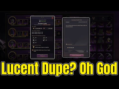 Lucent Dupe? Emergency Maintenance! Uh Oh...GG? Throne and Liberty