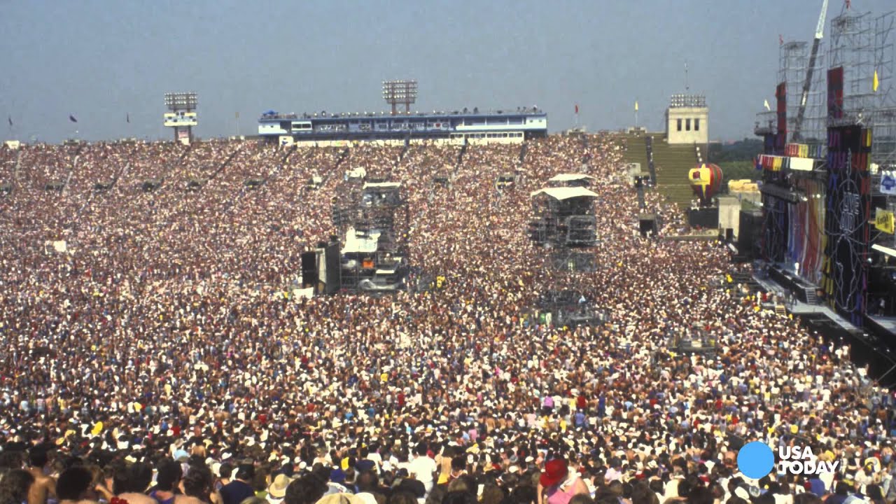 How Live Aid changed the music world