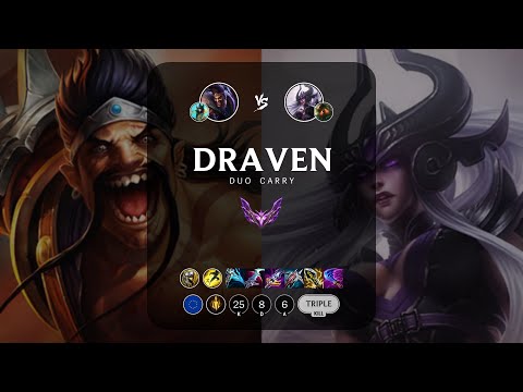 Draven ADC vs Syndra - EUW Master Patch 13.1
