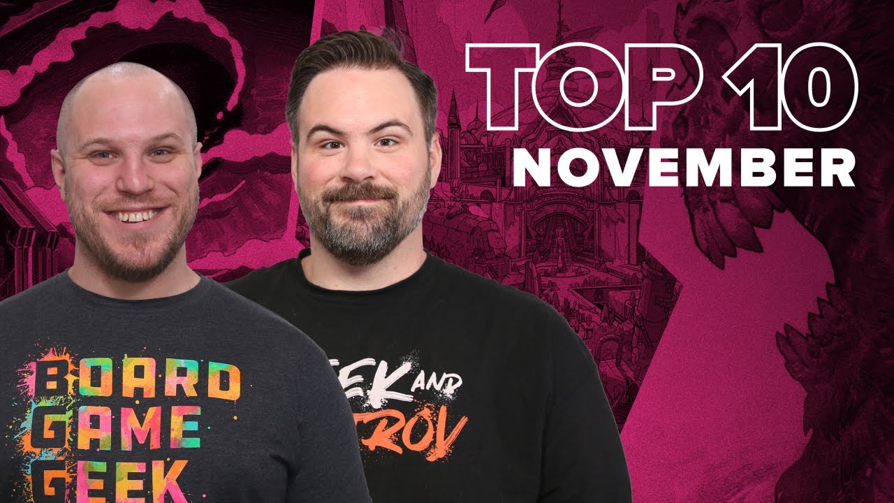 Top 10 Hottest Board Games: November 2025 - The Best of BGG