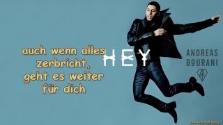 Andreas Bourani Hey with Voice and Lyrics by Rolf Rattay