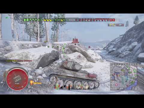 World of Tanks Console - 15 Kills, 4 Man Platoon