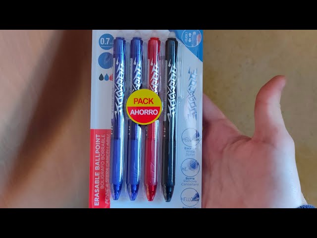 Vídeo relacionado con Reynolds 045 CARBURE 25 CT JAR, 16 BLUE, 6 NEGRO & 3 ROJO I Bolígrafo ligero con agarre cómodo para escritura extra suave I escuela y oficina papelería | Tamaño de punta de 0.7 mm