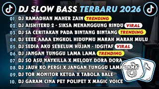 Download lagu DJ SLOWBASS TERBARU 2026 || DJ RAMADHAN MAHER ZAIN || DJ AISHITERU 2 - SIKSA MENANGGUNG RINDU VIRAL  mp3
