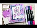 Stampin Blends, Alcohol and Wink of Stella!!! Featuring the New Color and Contour Set!