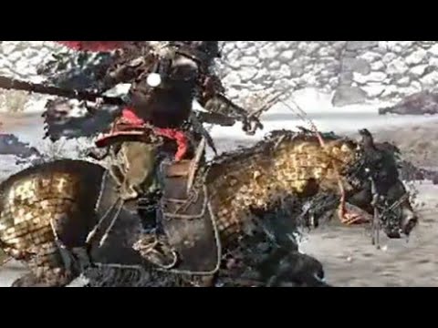 Sekiro-Gyoubu Oniwa easy kill/cheese  #sekiro #recommended #video