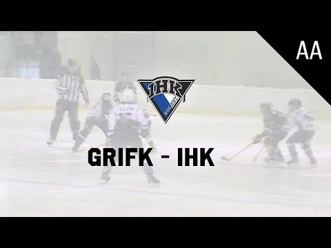 U13 AA GrIFK White - IHK Black