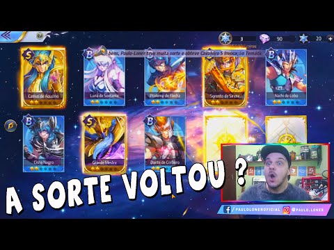 A SORTE VOLTOU CHUVA de S! (Saint Seiya Awakening)