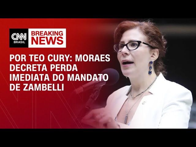 Moraes anula decisão da Câmara e decreta perda imediata do mandato de Zambelli | HORA H