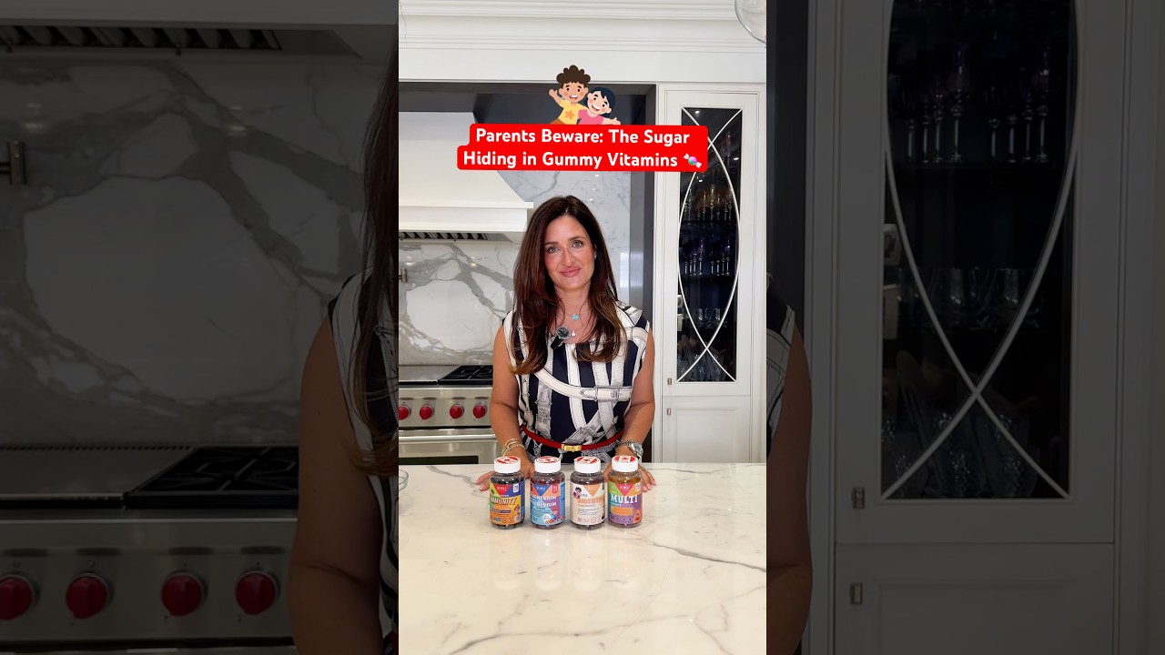 Do You Really Want Your Kids Taking Gummy Vitamins Loaded With Sugar? 🍬👀