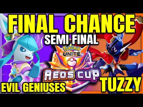 NA OR BRAZIL TO THE FINAL?! Evil Geniuses vs Tuzzy - Aeos Cup EUIC | Pokemon Unite