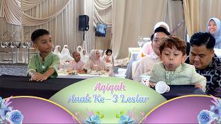 Download lagu Seru Bgt! Abang L Punya Jurus Rahasia Main Games Lawan Anaknya Papi Fildan | Aqiqah Anak Ke-3 Leslar mp3