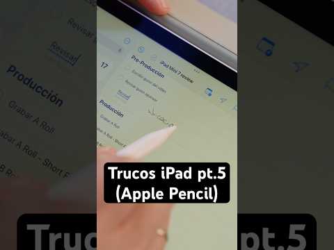 El Apple Pencil es una herramienta de productividad
