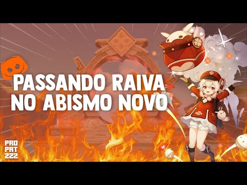 MUITA RAGE NO ABISMO NOVO - Compilado de Fail de Genshin Impact
