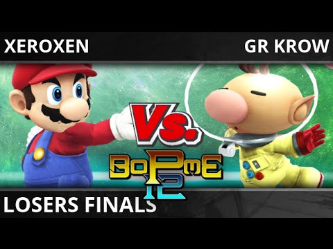 BoPMe 12 (WiiU) - Xeroxen VS GR Krow - Losers Finals