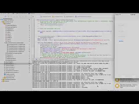 Core Data tutorial Part 5 / 5 - Model Versioning, Model Mapping, Lightweight Migration