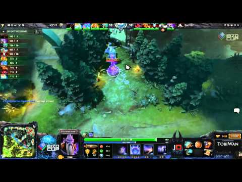 Team Empire vs iCCup Game 2    EIZO DOTA 2 Cup   TobiWan