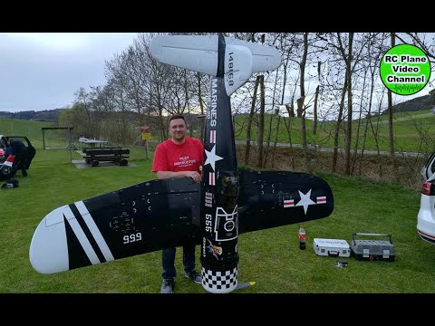 F4U Corsair - 1/4 XXL Fräser - 3100mm - Moki 250 - MSG Stiftland - Markus