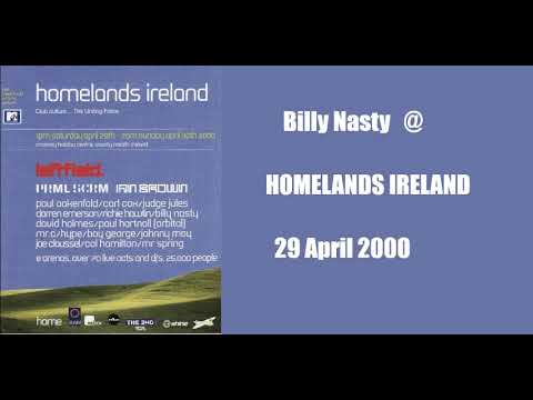 Billy Nasty @ Homelands, Ireland - 29/04/2000