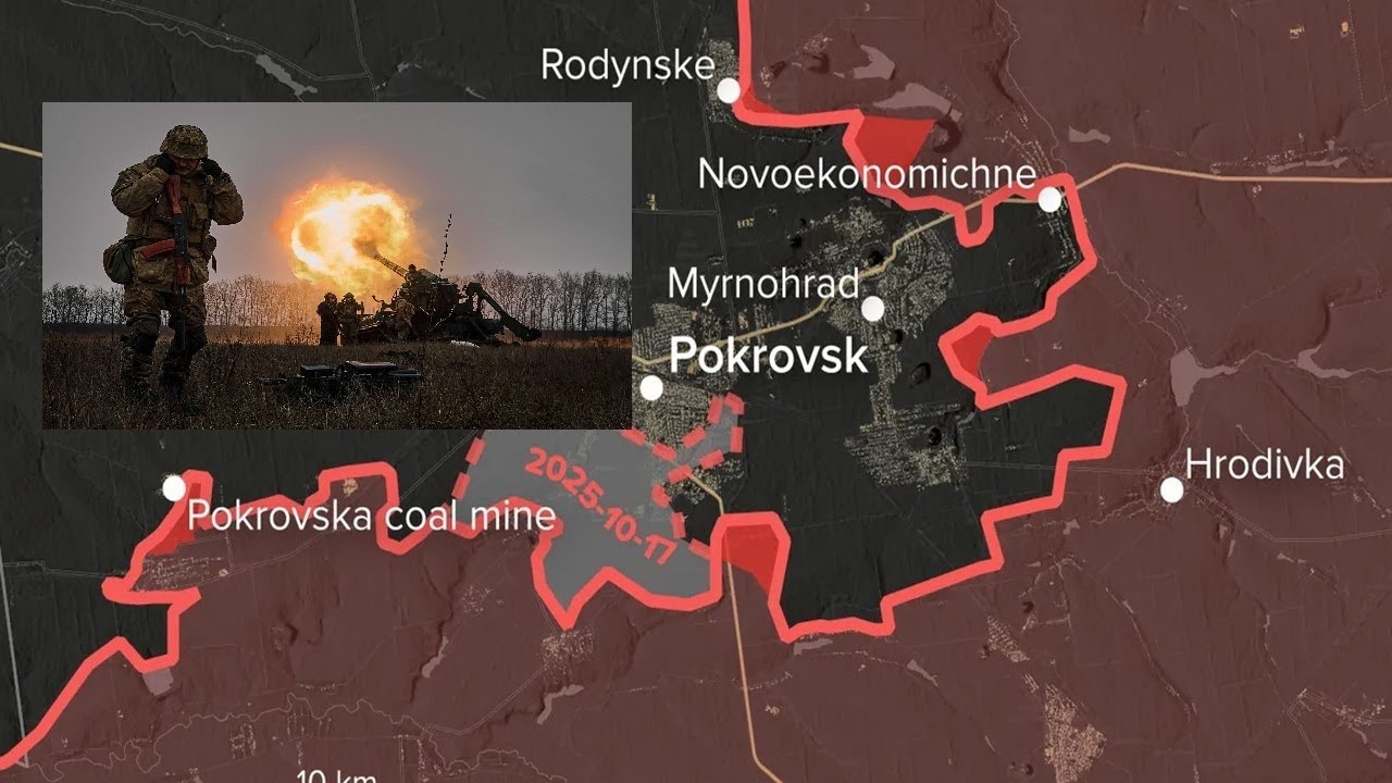 INSIDE THE BATTLE FOR POKROVSK: 11,000 TROOPS DEPLOYED, RUSSIAN FORCES ATTEMPT MASSIVE ENCIRCLEMENT