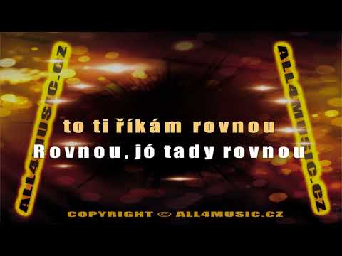 KJ1086 TUČNÝ MICHAL-Rovnou (Karaoke verze)