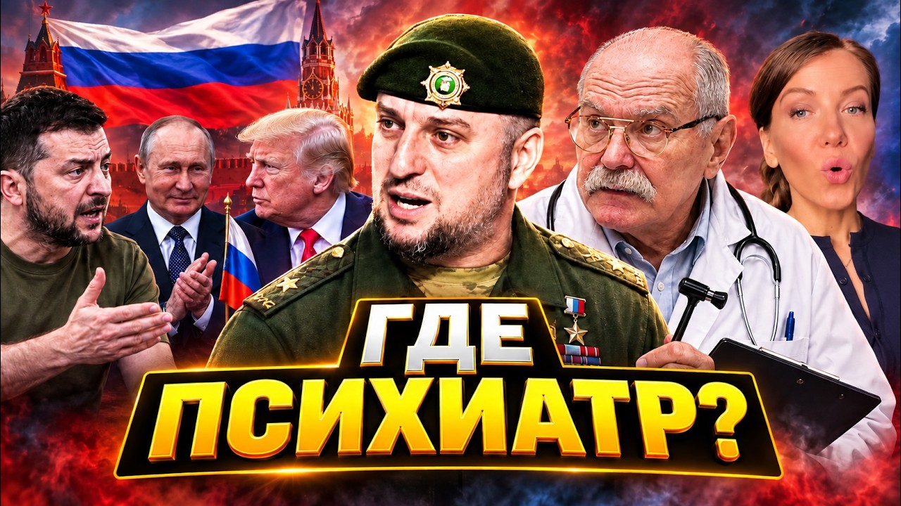 ГДЕ ПСИХИАТР ? МИХАЛКОВ БЕСОГОН / ГЕНЕРАЛ АПТИ АЛАУДИНОВ / ГЕНЕРАЛ ШАМАНОВ @oksanakravtsova