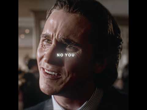 "no you...didn't"  American Psycho edit | Mitski - Washing machine heart (slowed + reverb) | #4k