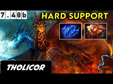 KJ Jakiro Hard Support - Dota 2 Patch 7.40b Pro Player Full Gameplay