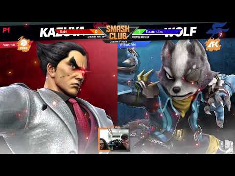 Smash Club #107 - Baki (Terry, Kazuya) vs Escurridizo (Wolf) - Losers Finals