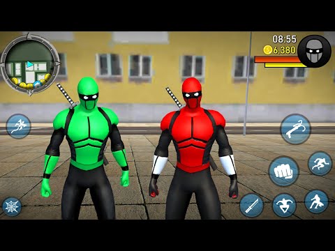 Süper Kahraman Örümcek Adam Oyunu - Blue Ninja Superhero Simulator New Update #28 - Android Gameplay