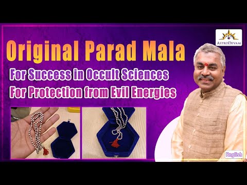 Original Parad Rudra Mala 5MM 108 Beads