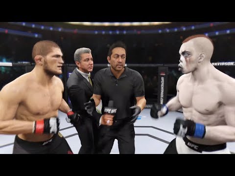Khabib vs. Borderlands (EA Sports UFC 2) - Champion Fight ☝️🦅