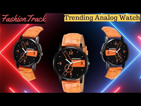 Fashion Track FT-4428 Latest Trending Fashionable Analog Watch - For Men II Under 150 🔥🔥🔥
