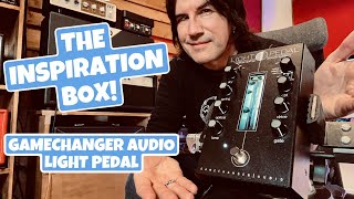 Video thumbnail for THE INSPIRATION BOX! GAMECHANGER AUDIO LIGHT PEDAL REVERB by Pete Thorn