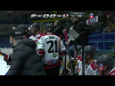 1.zápas kvalifikácia HK Spišská Nová Ves - HC Grotto Prešov ZÁZNAM