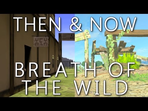 Then & Now BOTW - Ocarina of Time Locations