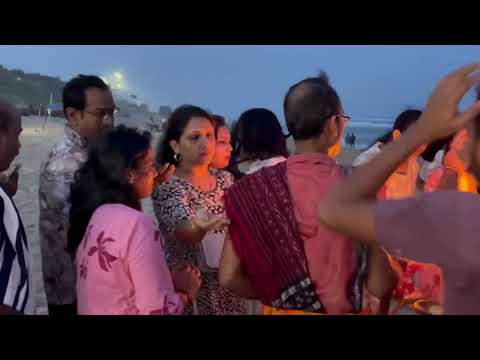 Sea Arti ..@ Gopalpur beach