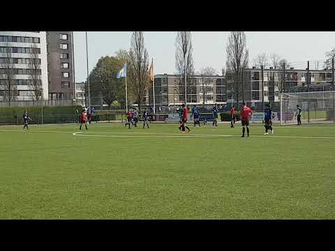 Hoekschop VVIJ eindigt met schot naast.