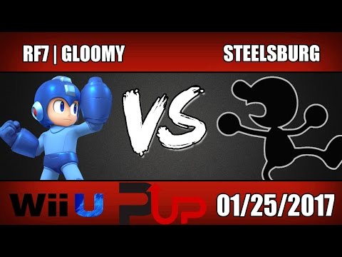 RF7 | Gloomy (Megaman) vs TNF | Steelsburg (Game & Watch) - Wii U Winners Round 2 - Wii U