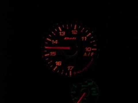 Defi Gauges - Night - AFR Gauge