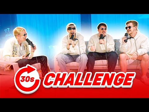 30 SEKUNDERS CHALLENGE MED JK, MAT OG MERNS!