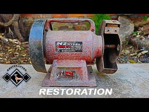[Perfect Version] Old Bench Grinder Restoration