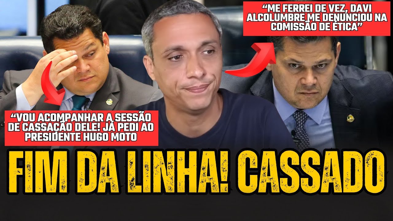 GRANDE DIA! ALCOLUMBRE DENUNCIA GAYER NO CONSELHO DE ÉTICA E HUGO MOTA GARANTE CASSAÇÃO
