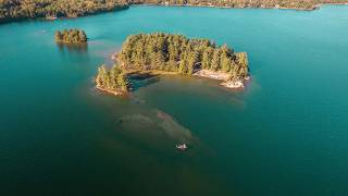 Fishing one of the CLEAREST Lakes in Ontario